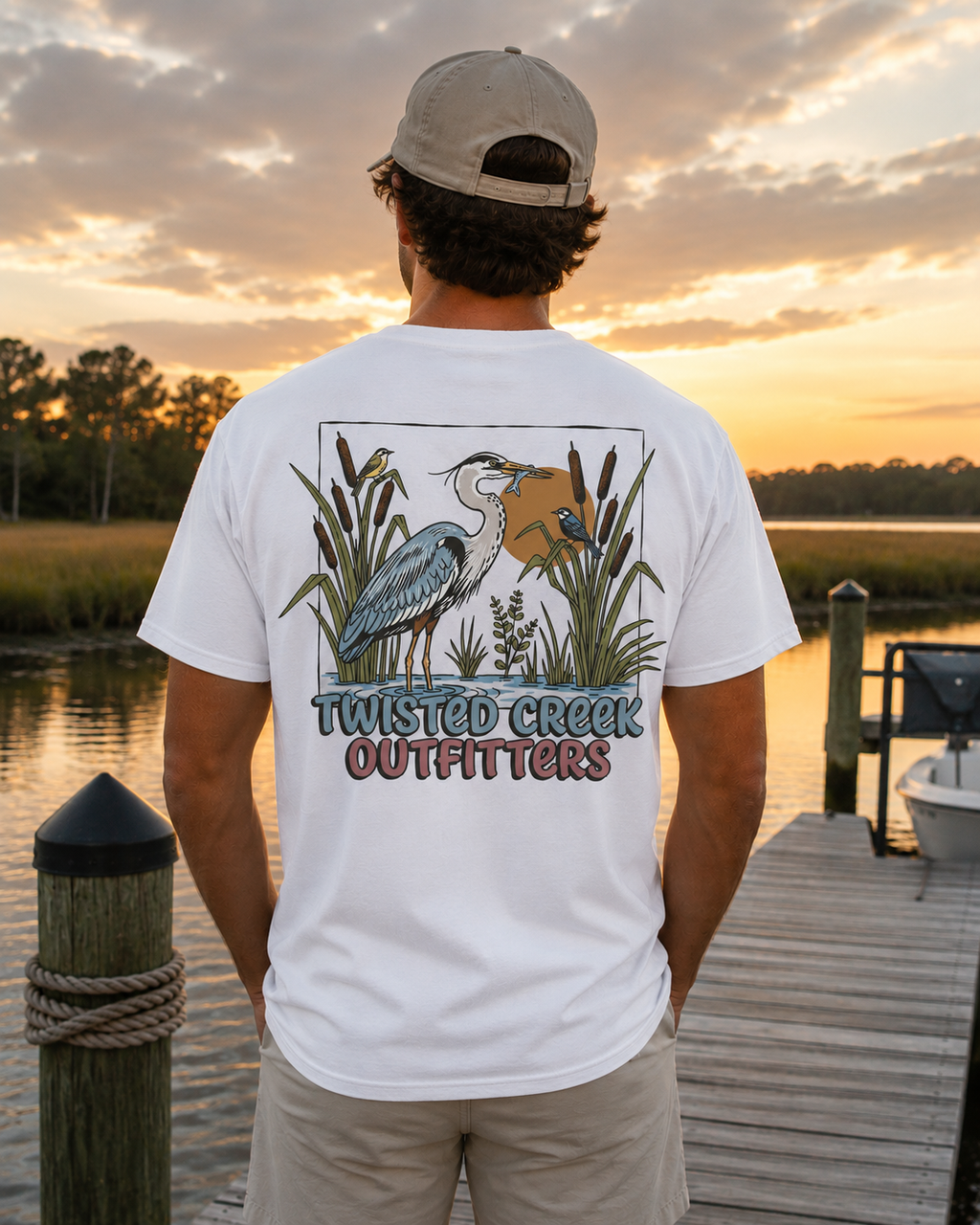Blue Heron Tee