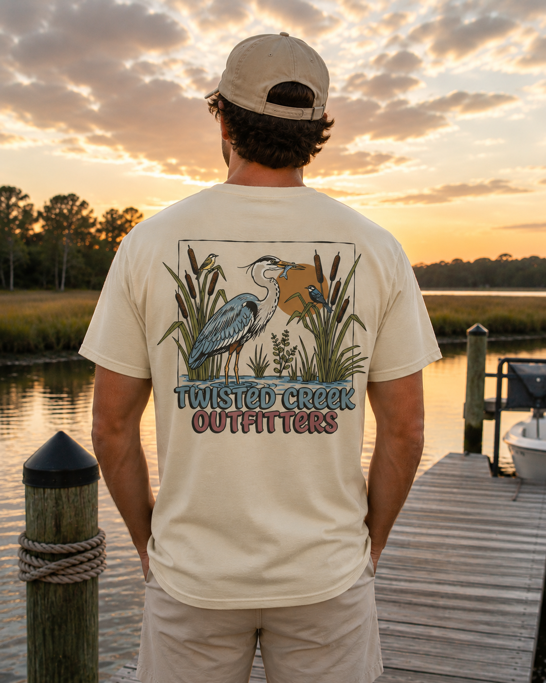 Blue Heron Tee