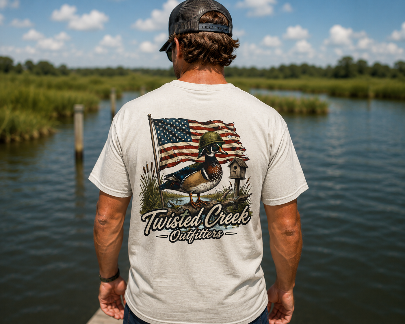 Patriotic Duck Tee